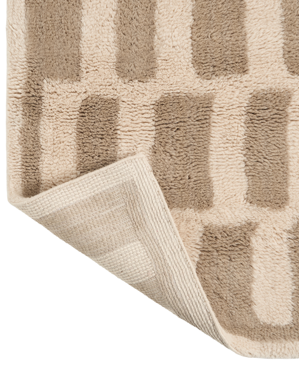 Tasman Neutral Washable Wool Fine Cut Pile Runner