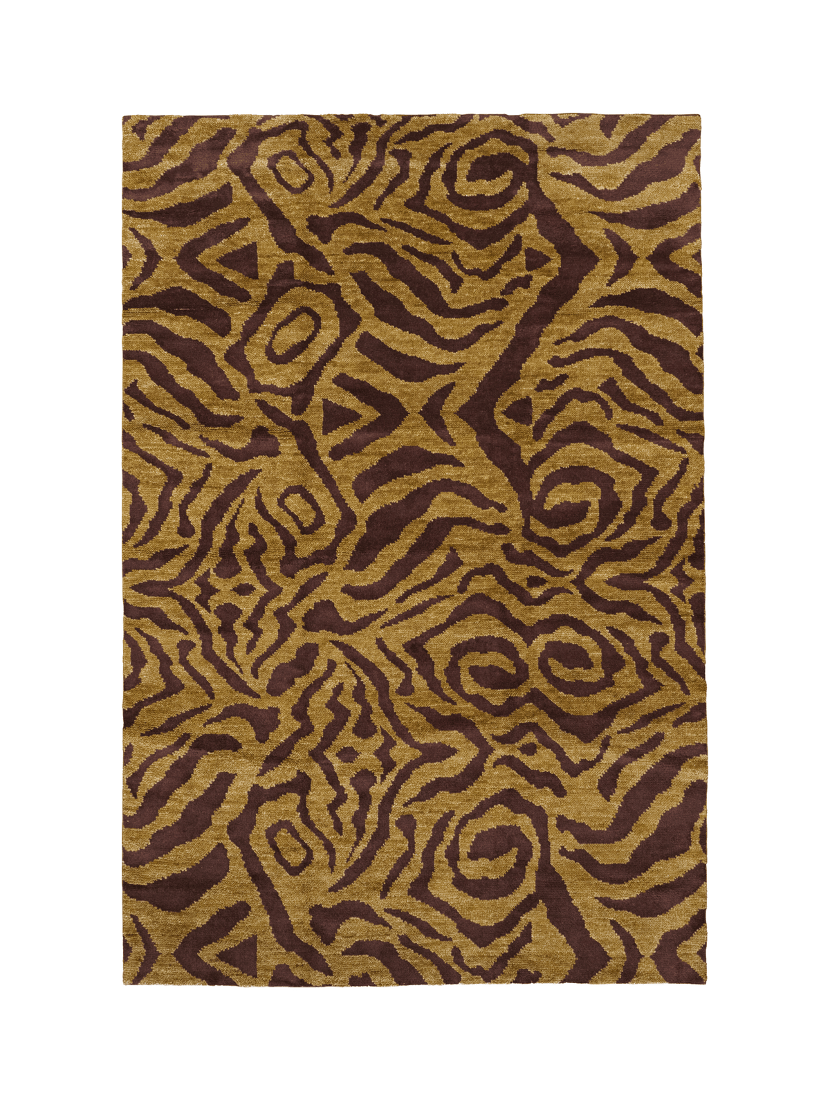 Terrain Espresso Hand Knotted Wool Rug double.online Standard System 160x230cm