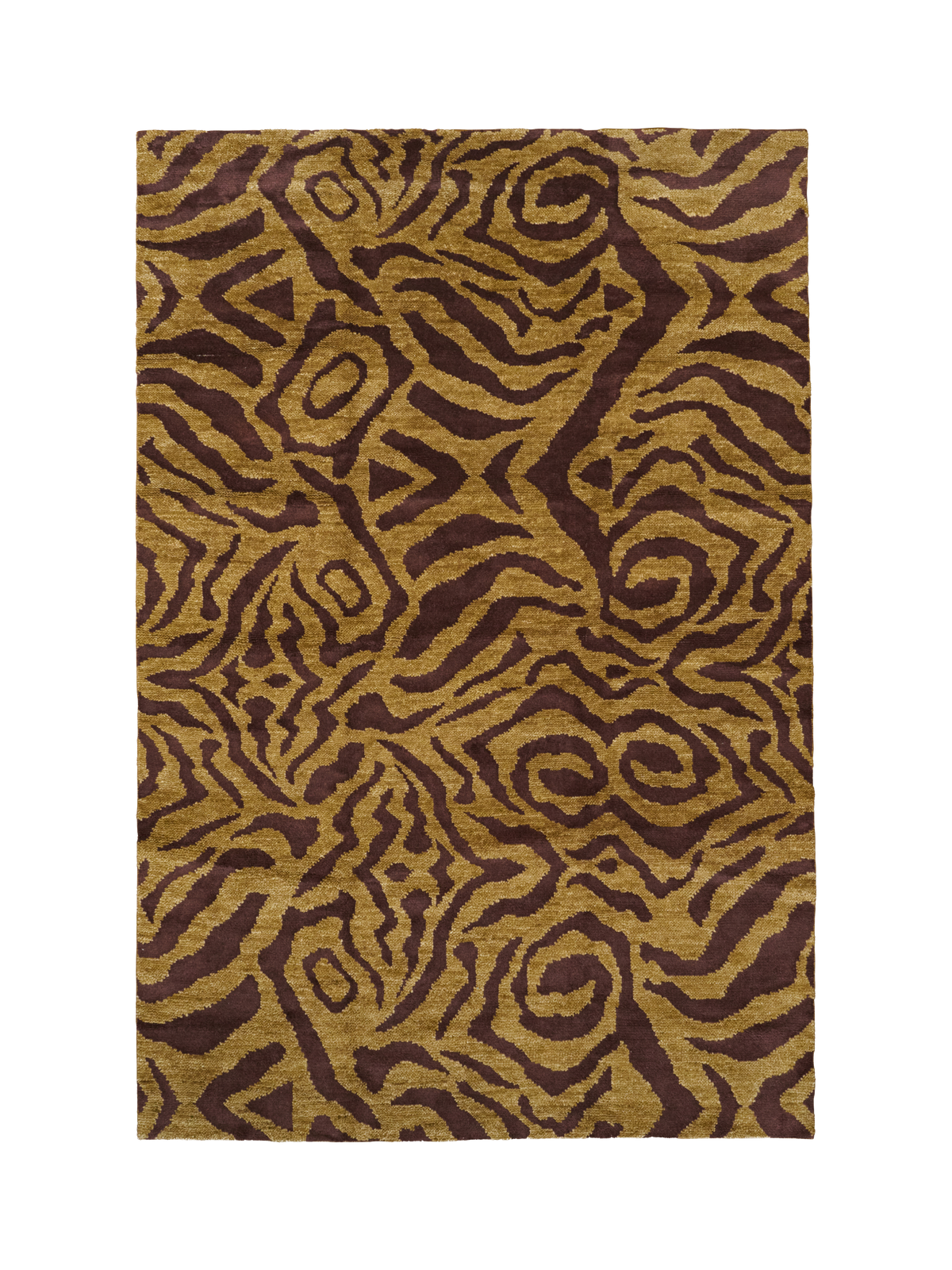 Terrain Espresso Hand Knotted Wool Rug double.online