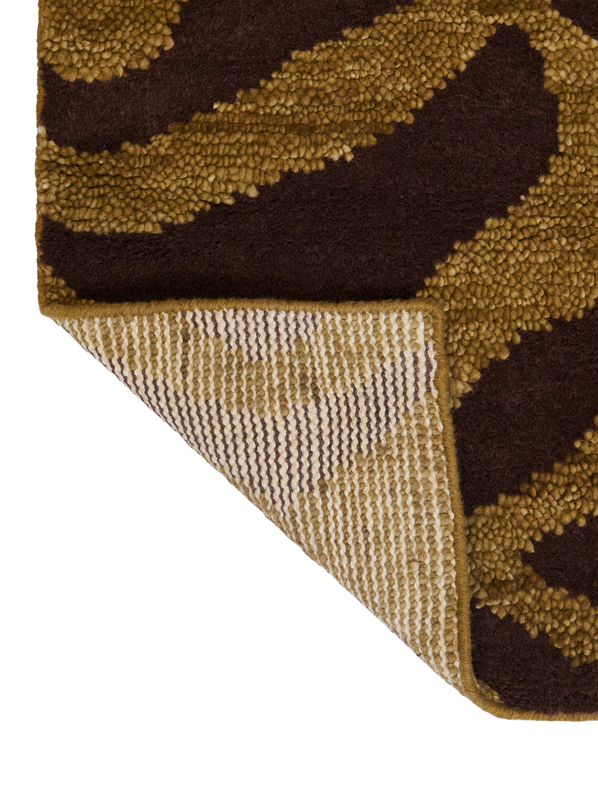 Terrain Espresso Hand Knotted Wool Swatch double.online