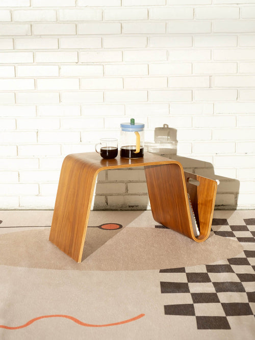 Tranquil neutral chenille rug