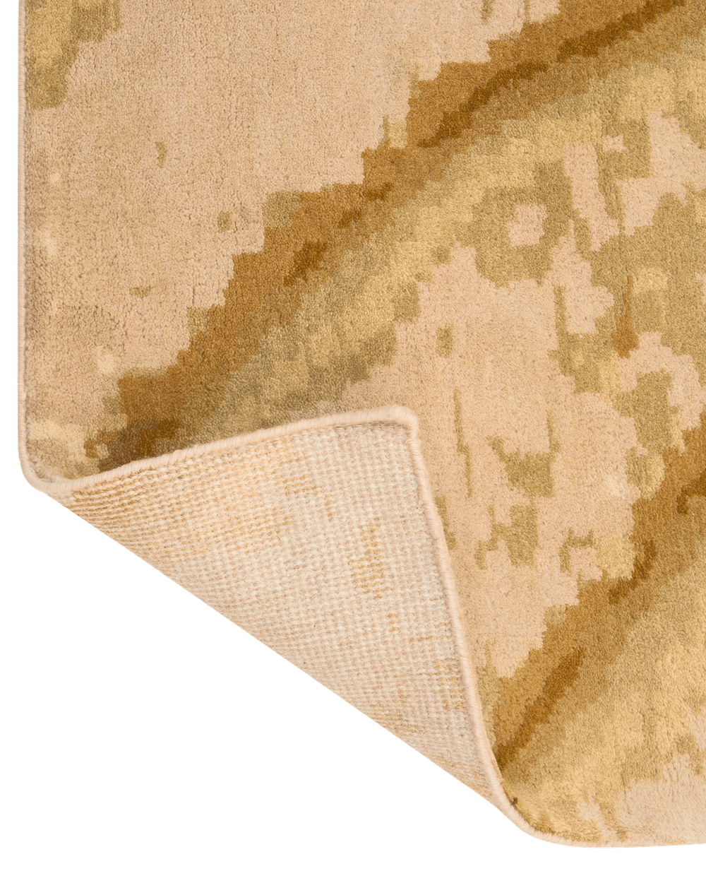 Trove Sandstone Washable Wool Premium Hand Knotted Swatch double.online