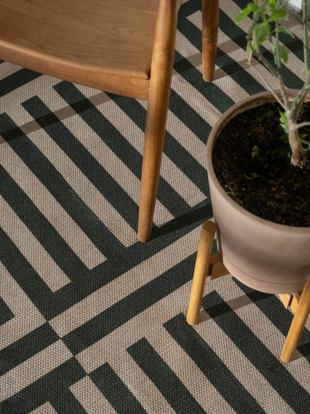Unboxed Olive New Jute Rug