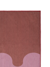 Vault Dusty Pink Chenille Rug Chenille Rugs Double