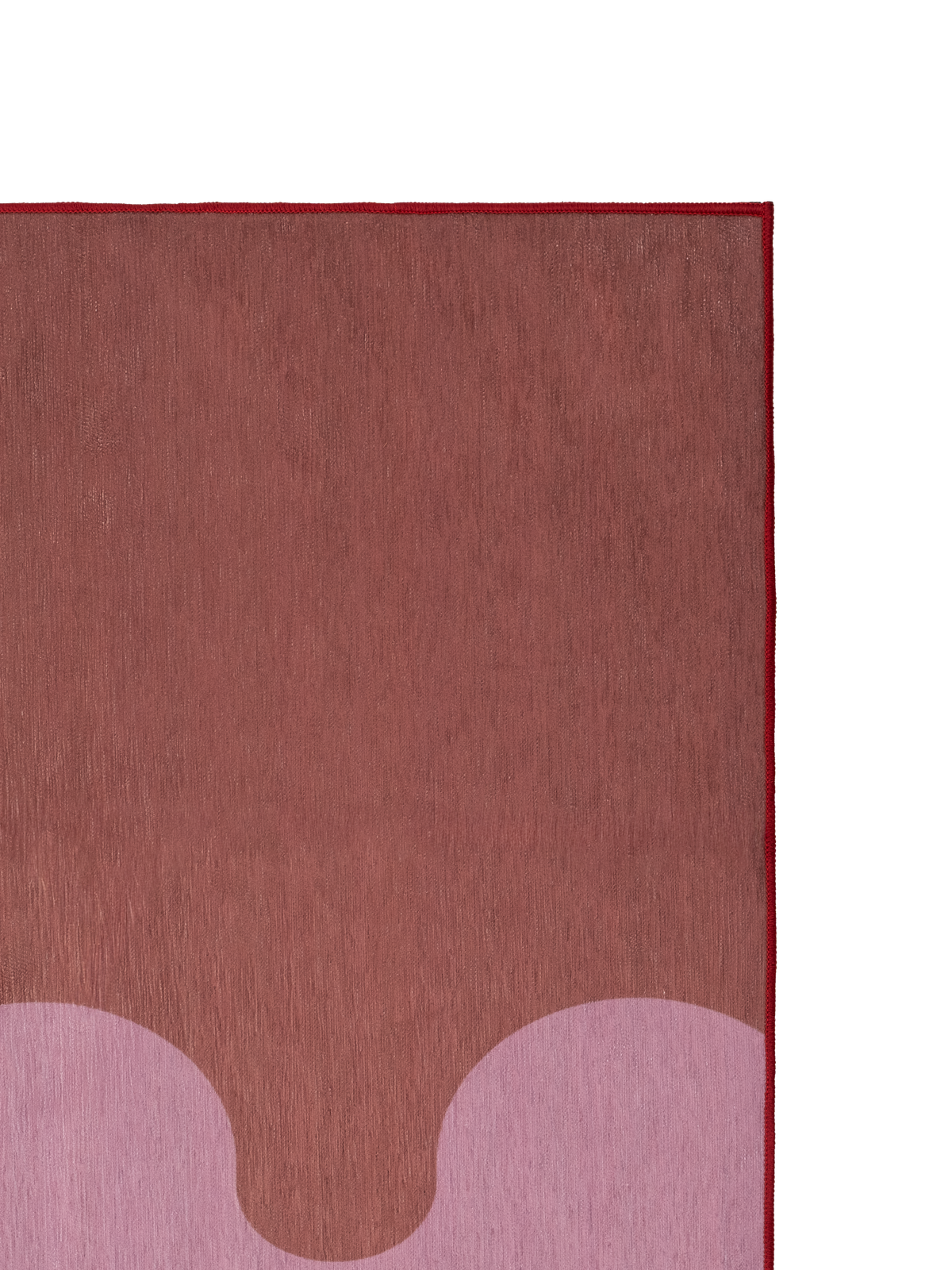 Vault Dusty Pink Chenille Rug Chenille Rugs Double