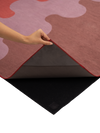 Vault Dusty Pink Chenille Rug Chenille Rugs Double