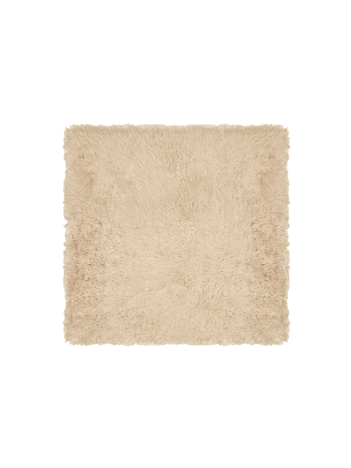 Haven Bone Vegan Flokati Shag Swatch