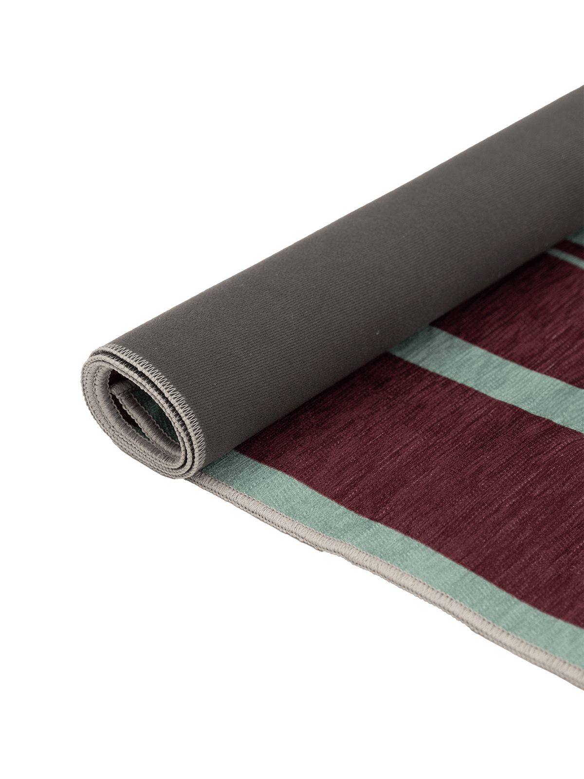 Brooch  Burgundy Chenille Rug