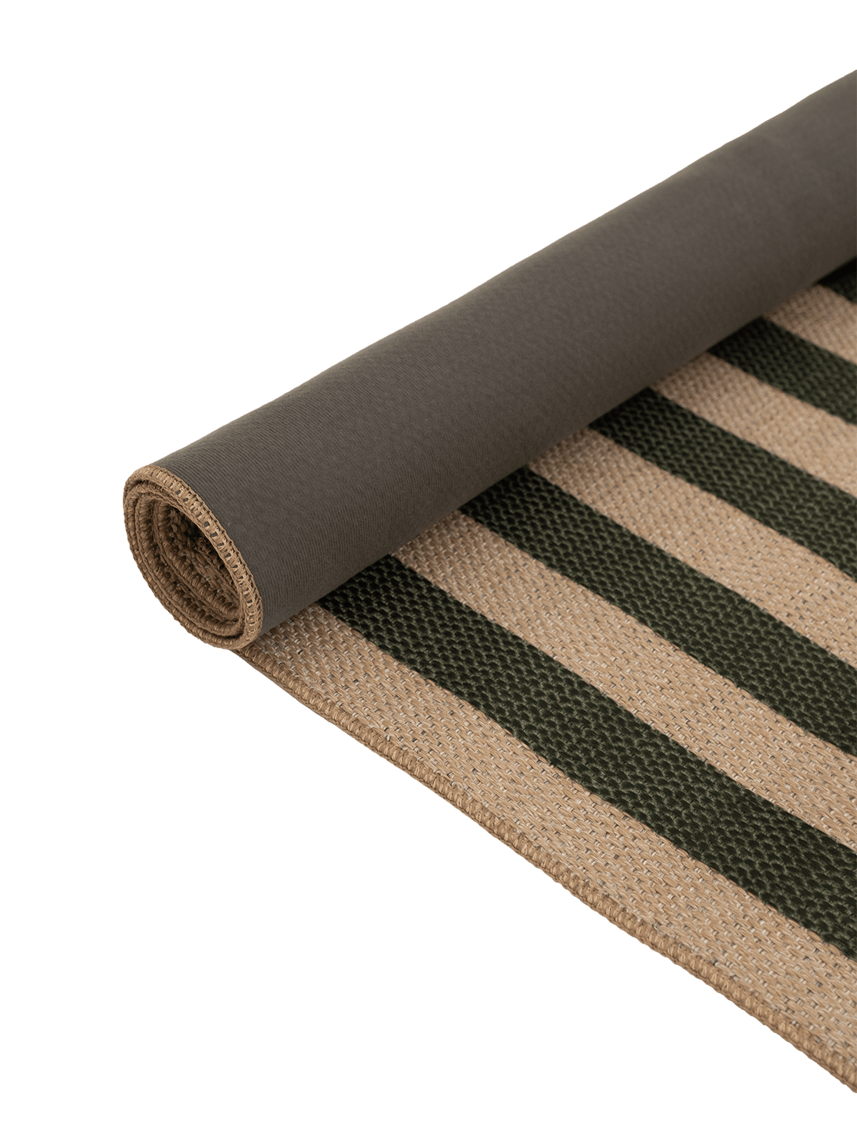 Unboxed Olive New Jute Rug