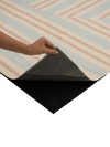 Portal Beige Chenille Rug Chenille Rugs double.online