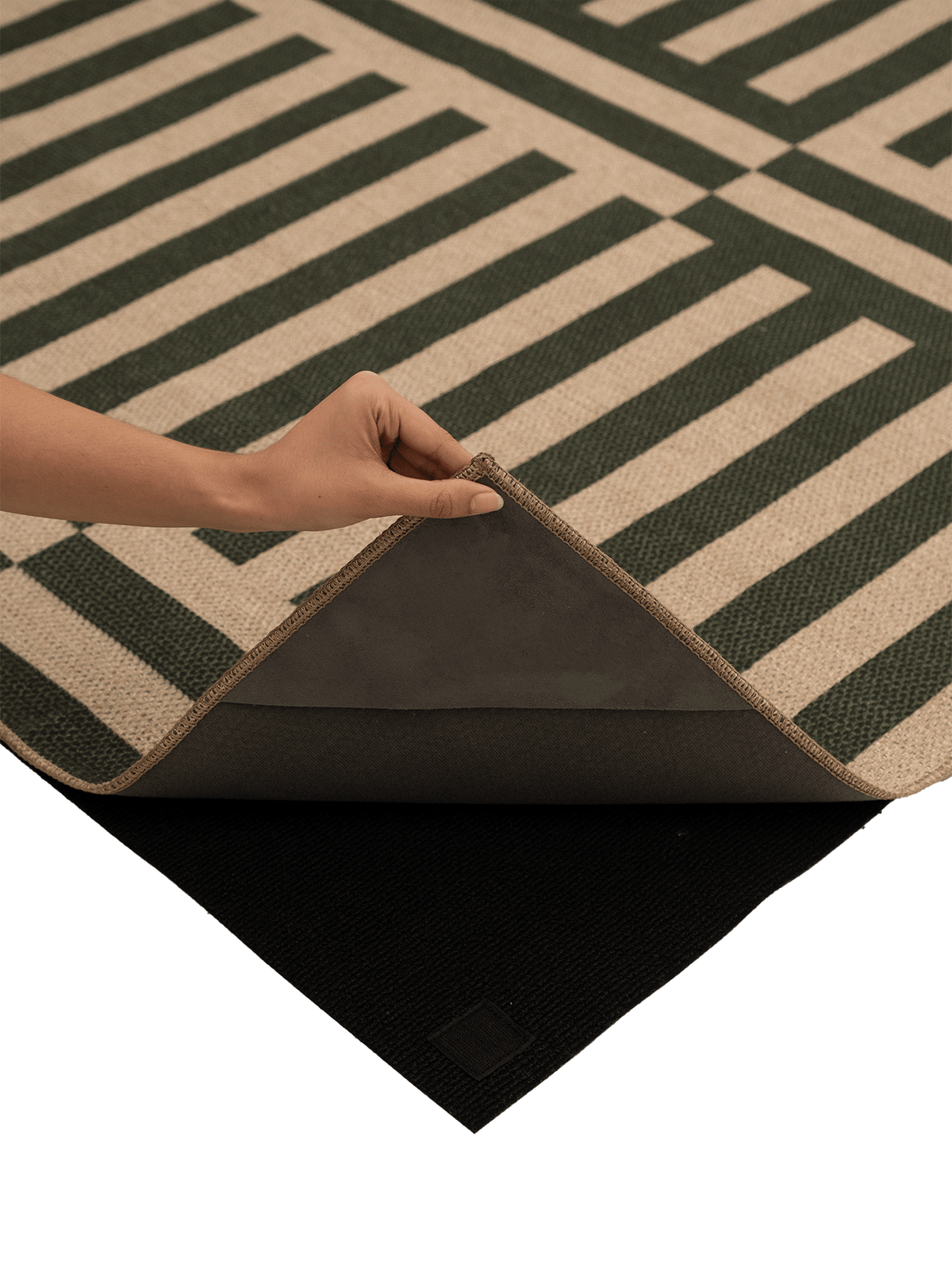 Unboxed Olive New Jute Rug
