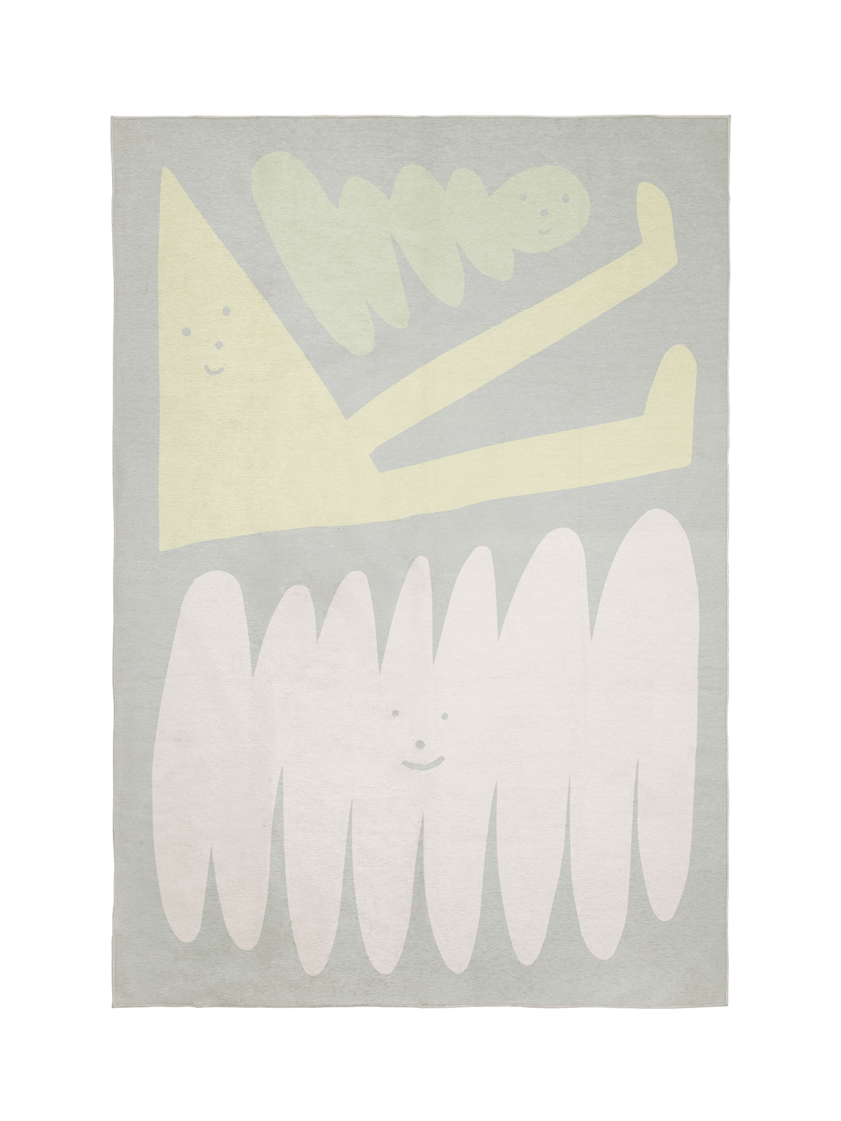 Friends Neutral Chenille Rug