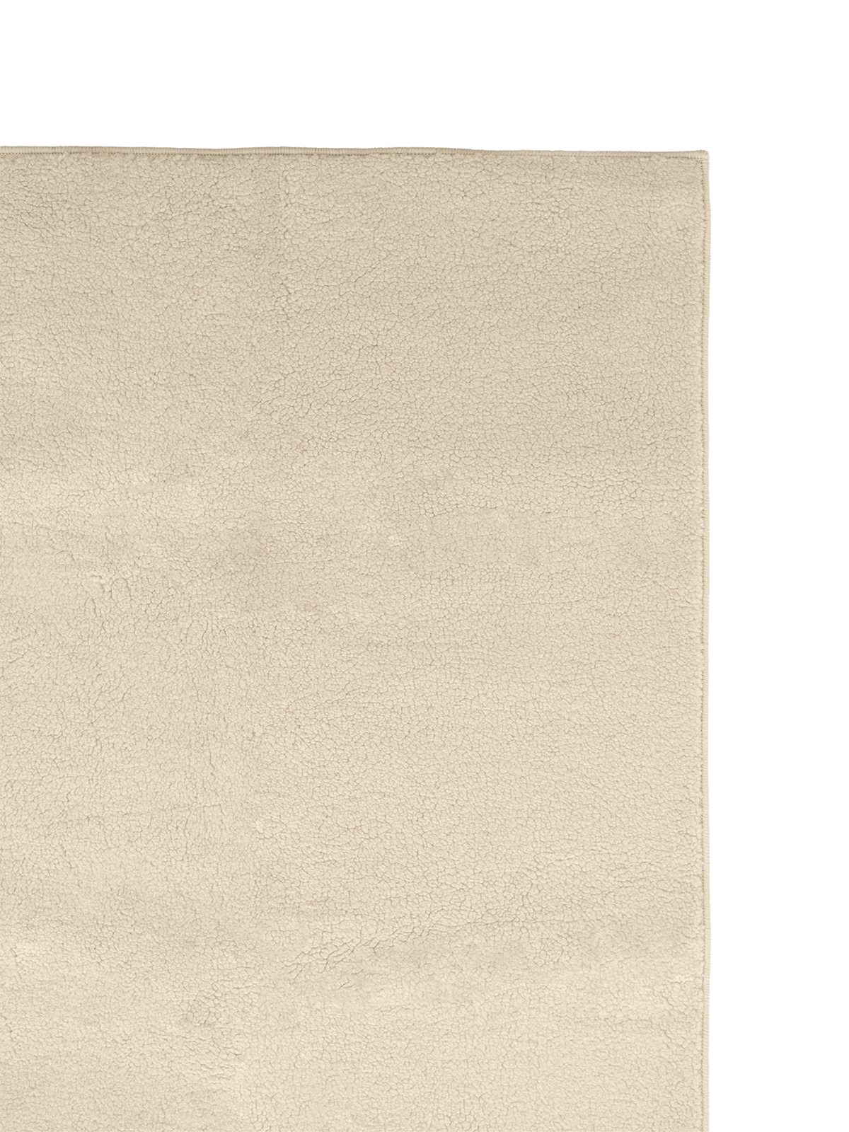 Sherpa Cream Vegan Shearling Rug