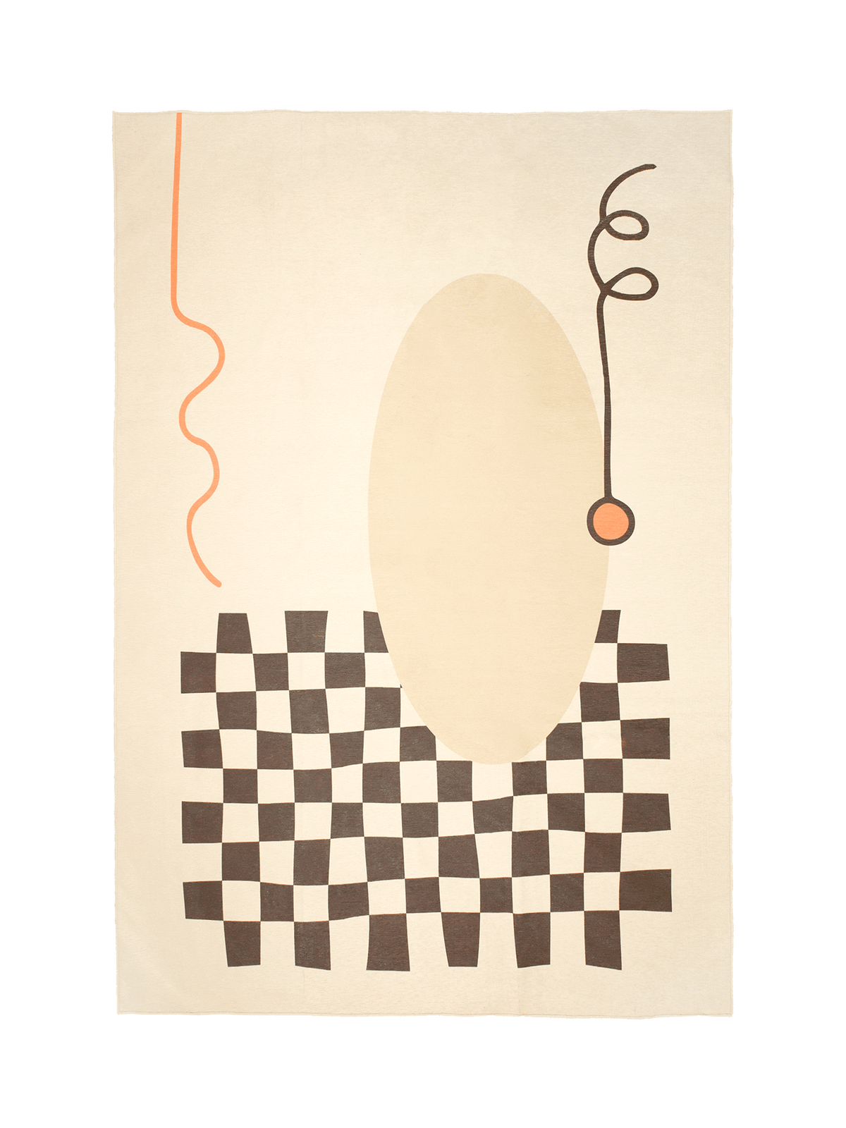 Tranquil Neutral Chenille Rug