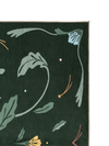 Beauty Green Chenille Rug