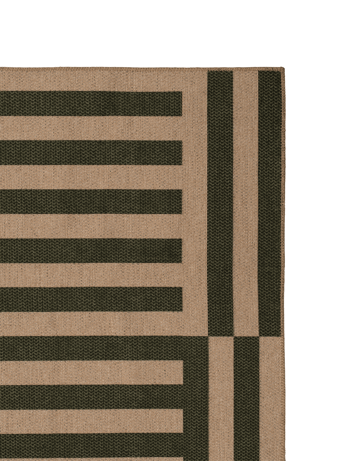 Unboxed Olive New Jute Rug