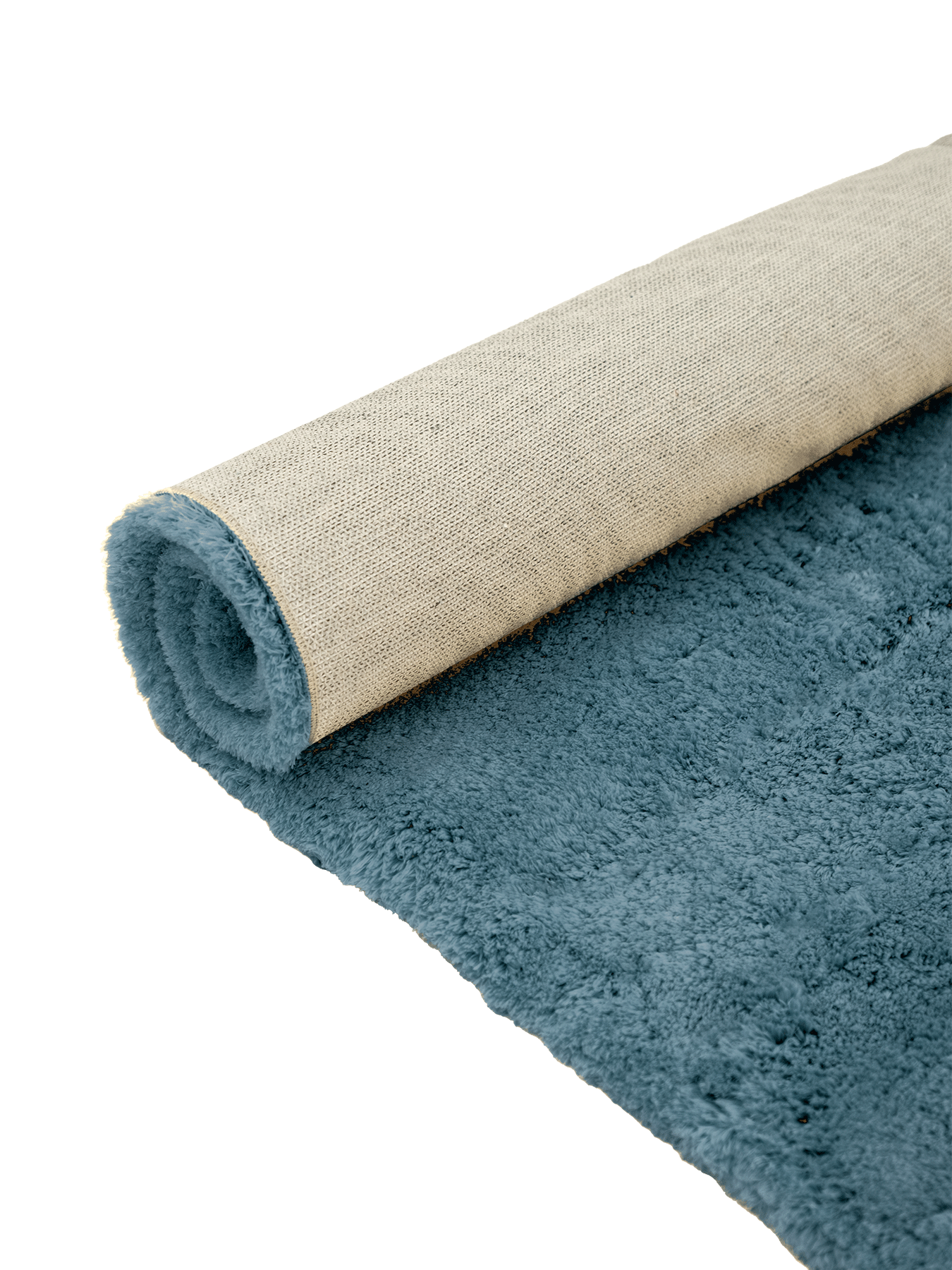 Soothe Steel Blue Vegan Wool Swatch