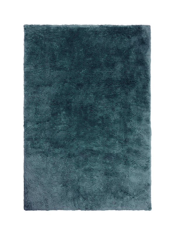Soothe Steel Blue Vegan Wool Rug