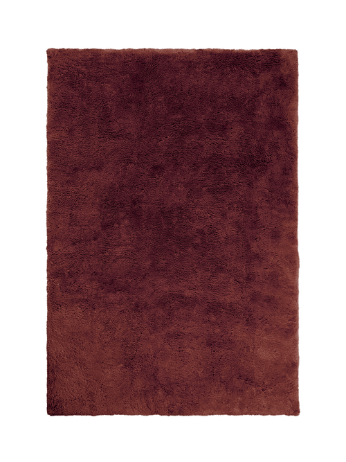 Soothe rouge vegan wool rug