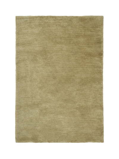 Waikato sage washable wool abrash dyed rug