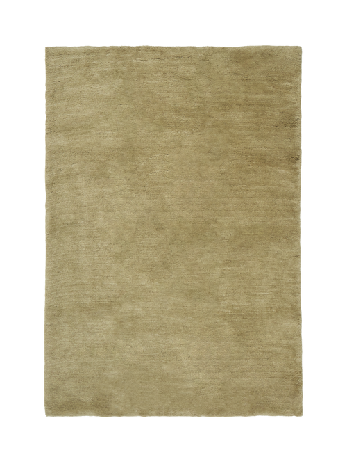 Waikato sage washable wool abrash dyed rug