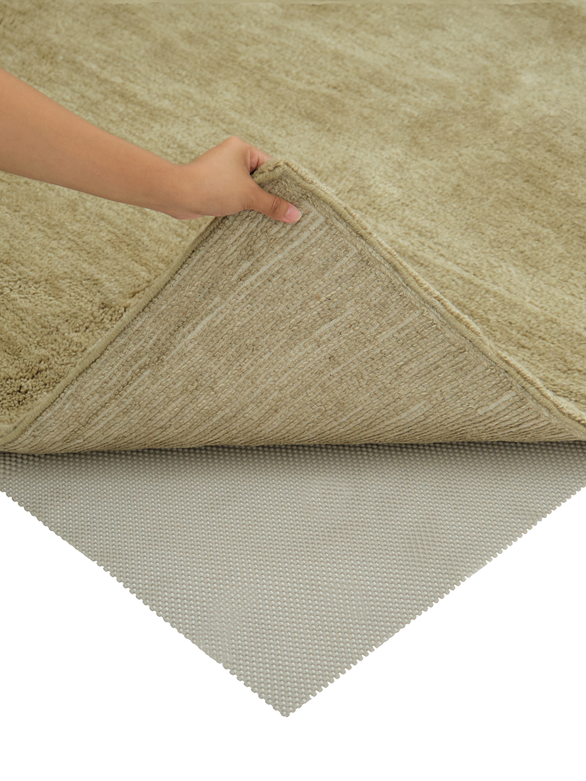 Waikato Sage Washable Wool Abrash Dyed Rug