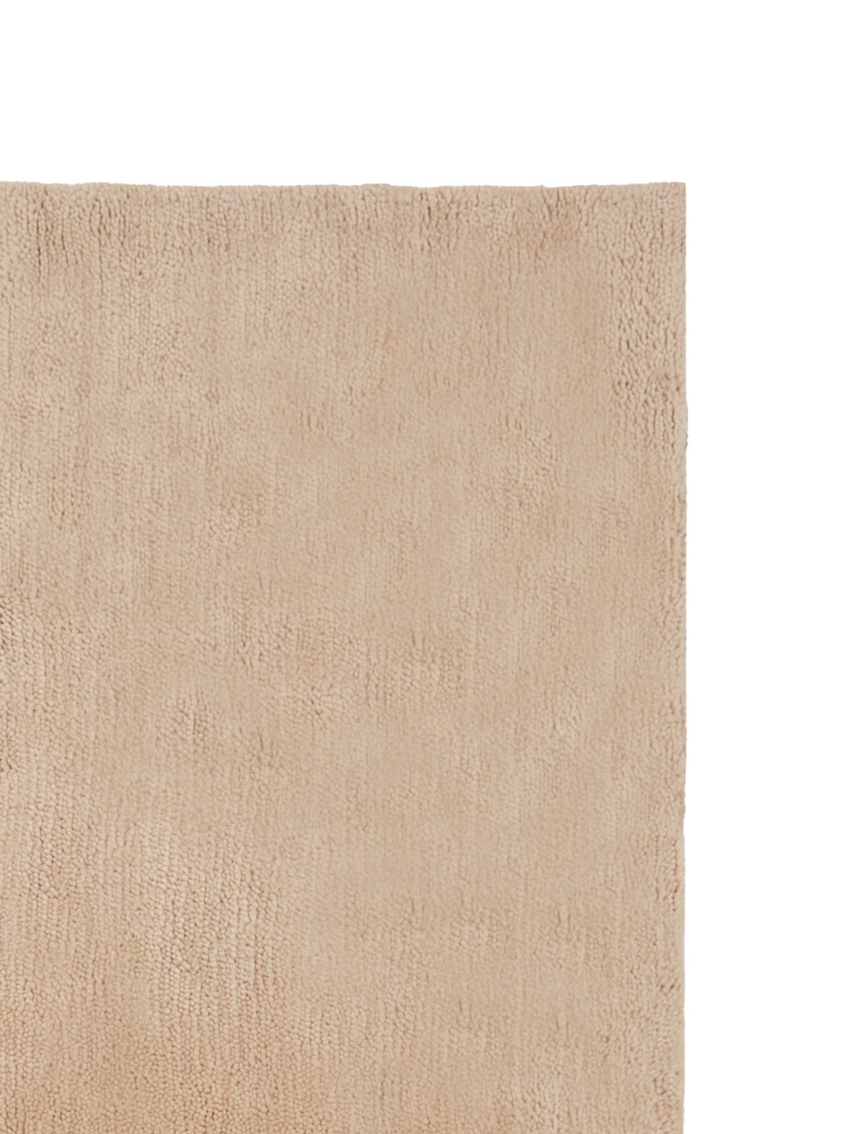 Waikato Soft Cream Washable Wool Abrash Dyed Rug