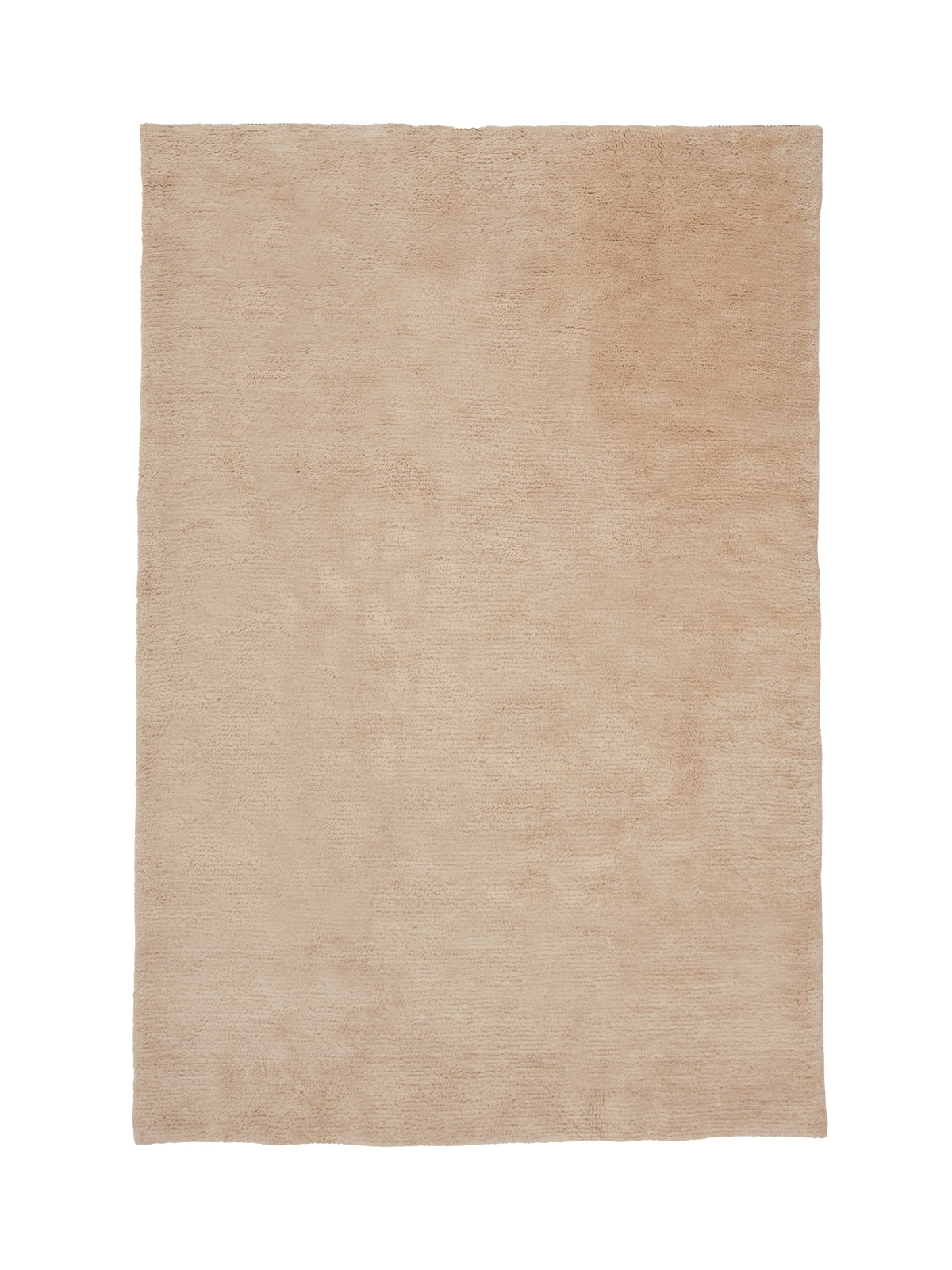Waikato Soft Cream Washable Wool Abrash Dyed Rug