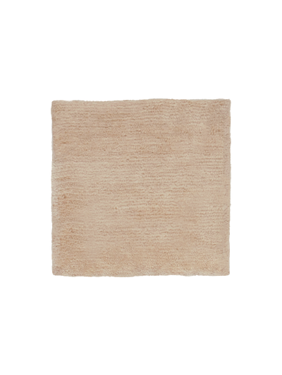 Waikato soft cream washable wool abrash dyed swatch