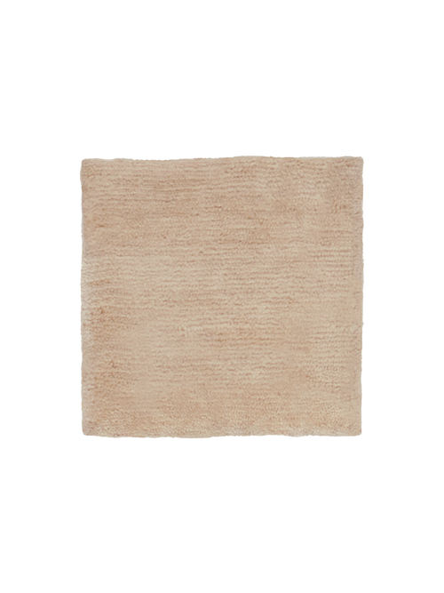Waikato soft cream washable wool abrash dyed swatch