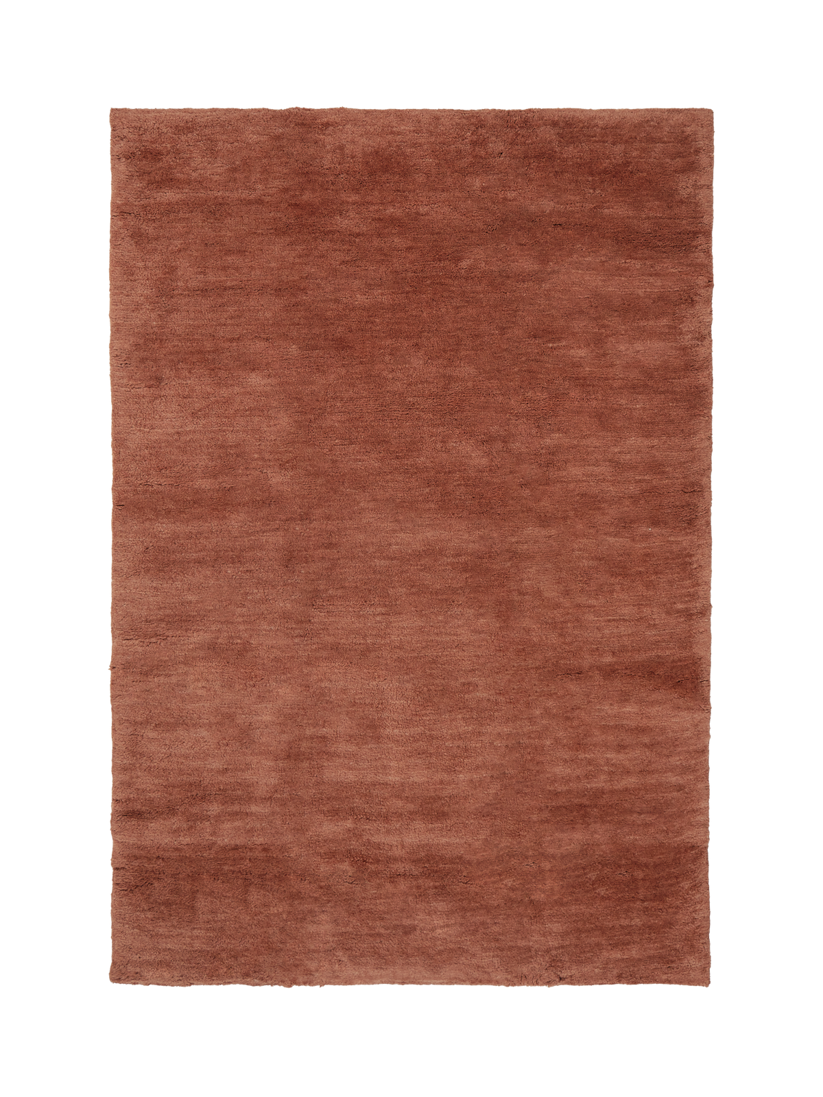 Waikato Terracotta Washable Wool Abrash Dyed Rug