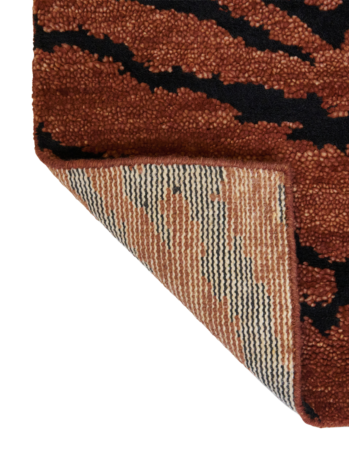 Wander Sienna Hand Knotted Wool Swatch double.online
