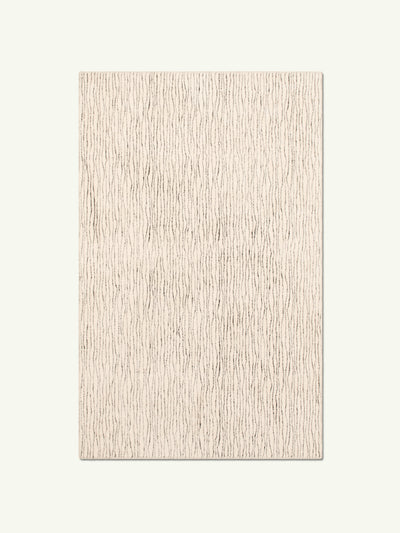 Atlas cream cotton feel rug