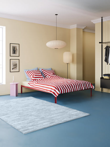 Willow pale blue highland rug