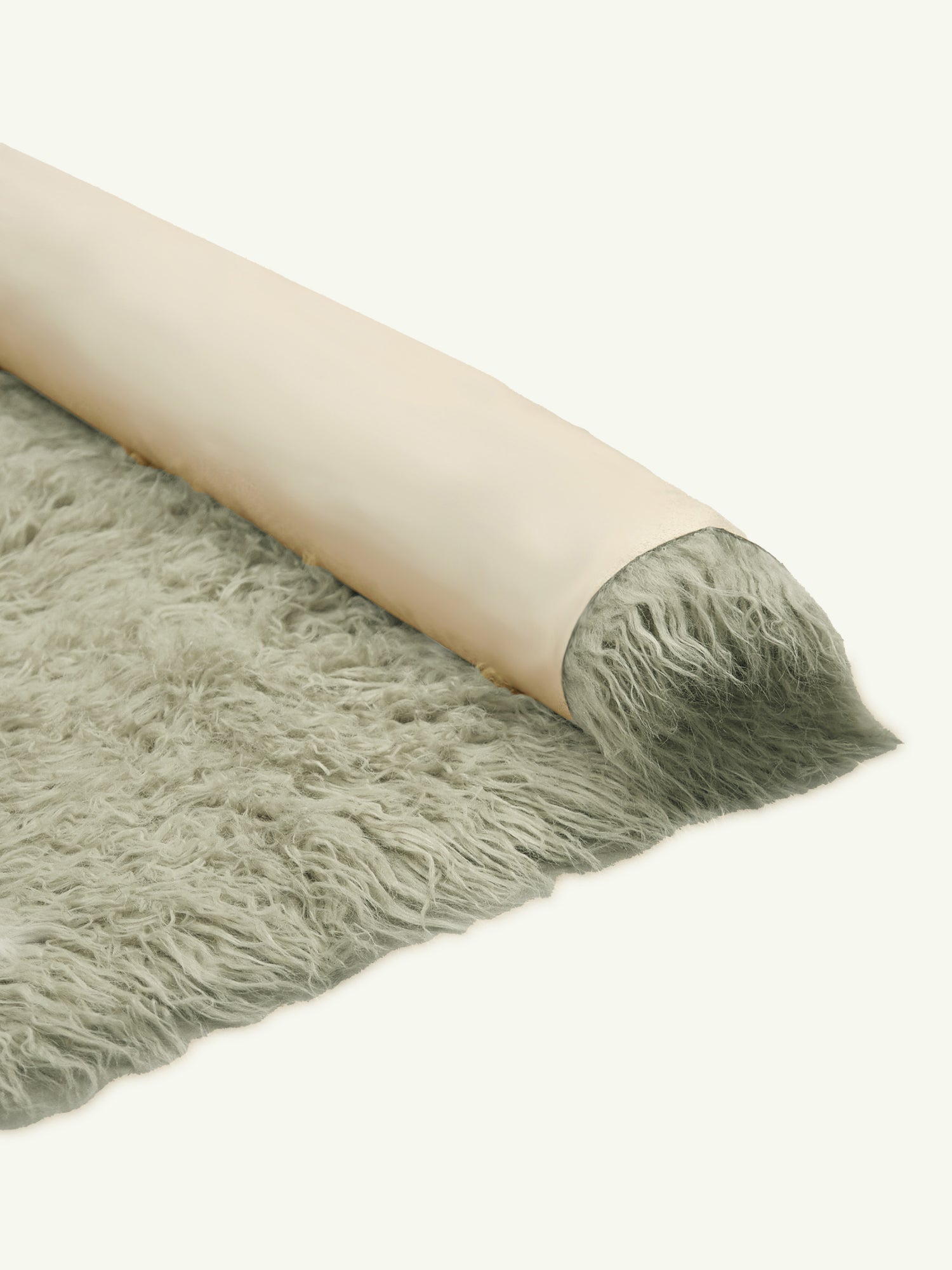 Haven Sage Vegan Flokati Shag Rug