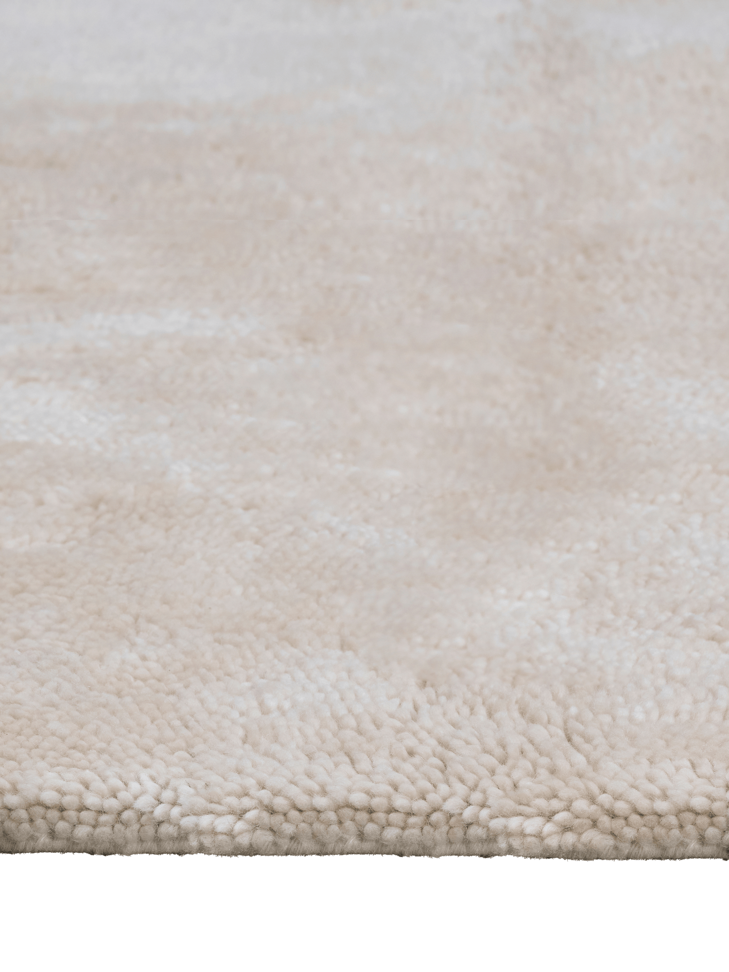 Otago Beige Washable Wool Berber Rug