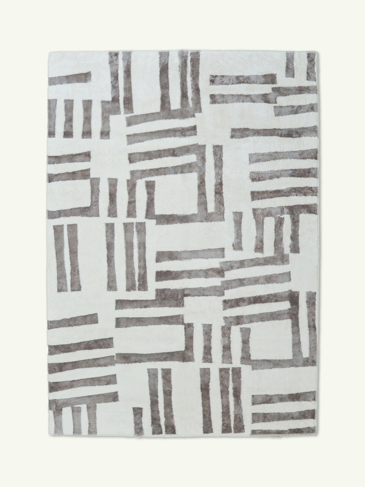 Weave Light Gray Cotton Feel Rug