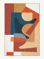 Picnic Brown Chenille Rug