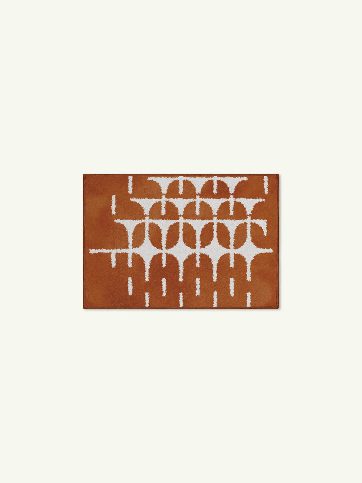 Echo Brown Cotton Feel Rug