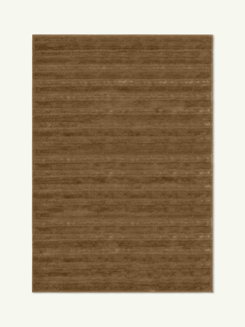 Willow dark tan highland rug