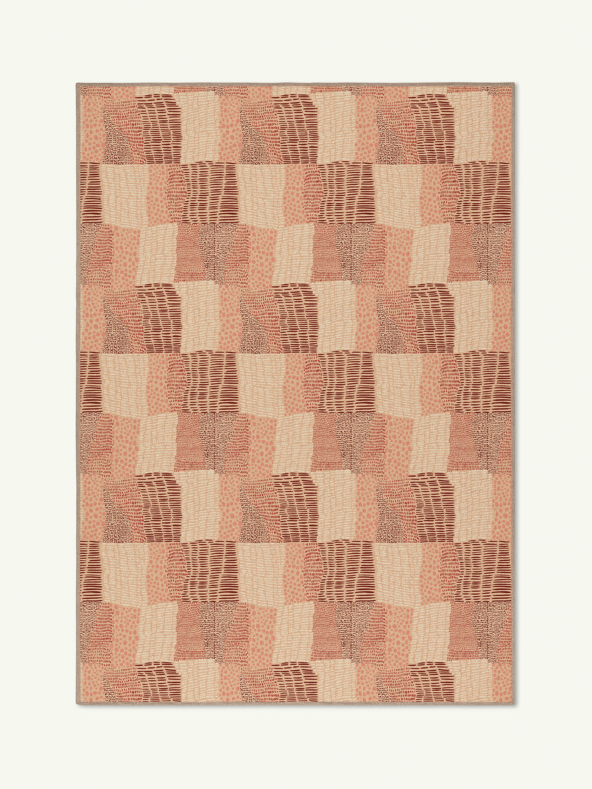 Quilt Blush New Jute Rug