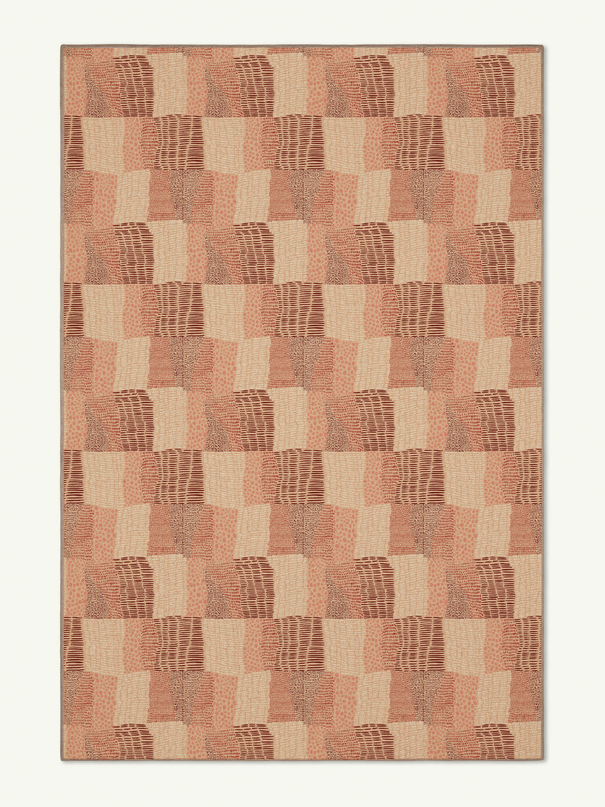 Quilt Blush New Jute Rug