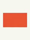 Peace Burnt Orange Vegan Shearling Rug