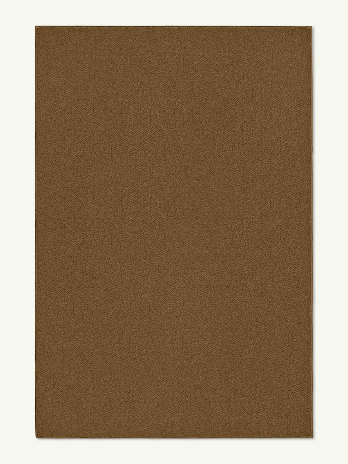 Peace Dark Tan Vegan Shearling Rug