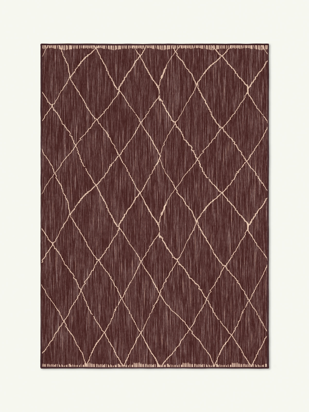 Joy Red Chenille Rug
