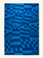 Relativity Blue Cotton Feel Rug