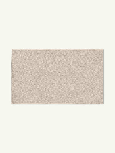 Peace cream vegan shearling rug