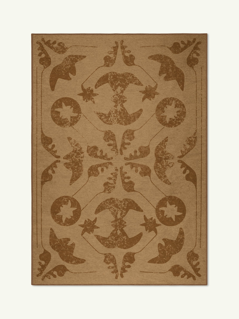 Distant Tan Chenille Rug