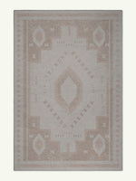 Obscured  Beige Chenille Rug