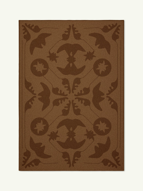 Study tan new jute rug